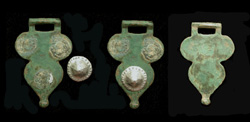 Strap End, Amphora, Wrap-Around Top, c. 4th Cent, WOW!